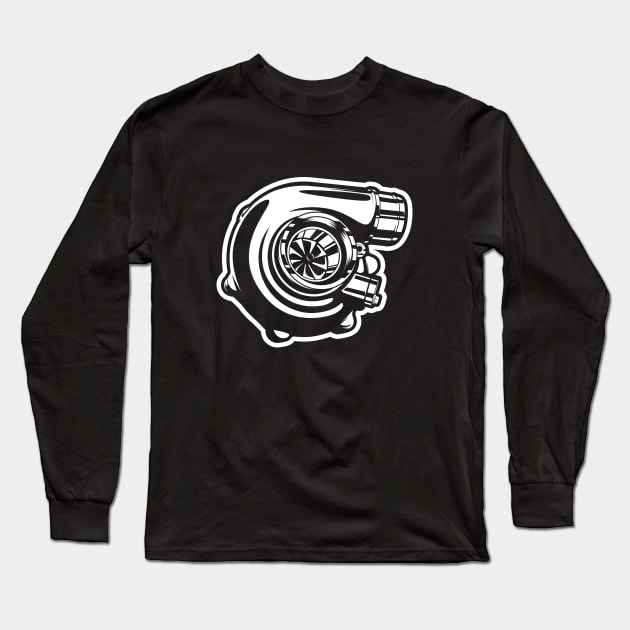 Turbo Part Long Sleeve T-Shirt by KaroCars